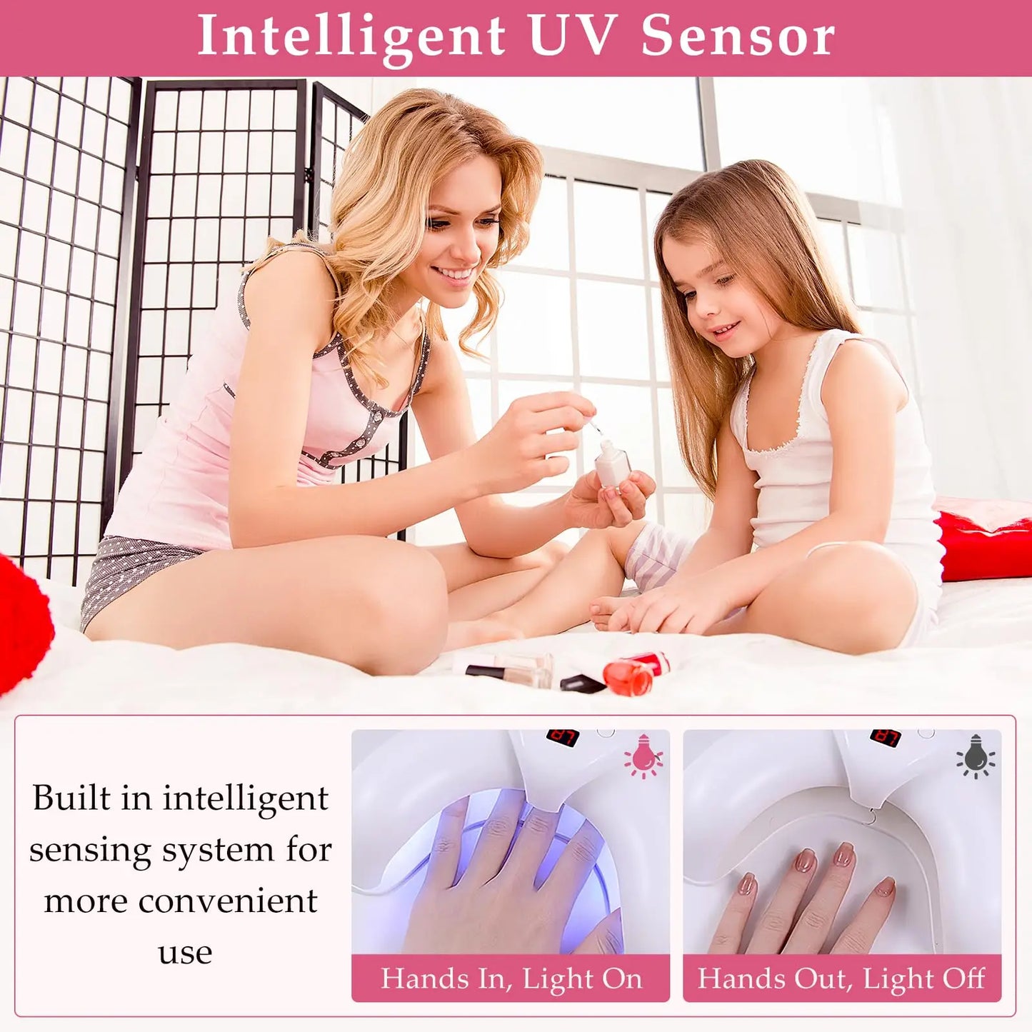 Foldable UV LED Nail Lamp