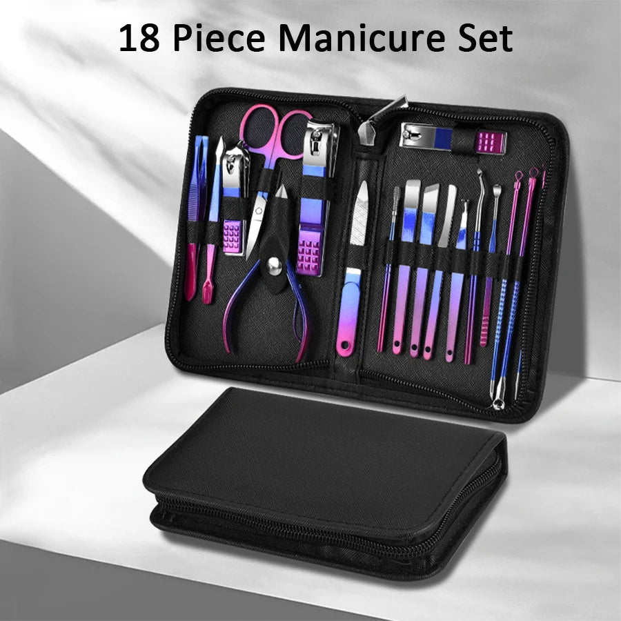 Stainless Steel Manicure Pedicure Kit