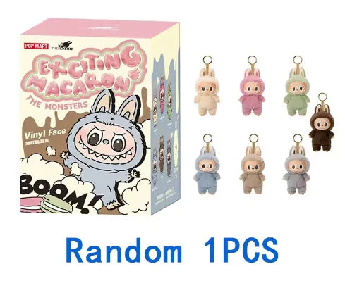 Pop Mart Labubu Monsters Batimento Cardíaco Macaron Pendant