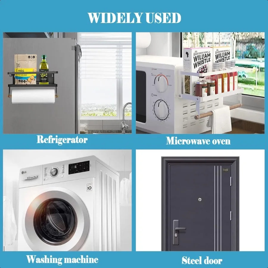 Magnetic Spice Towel Rack