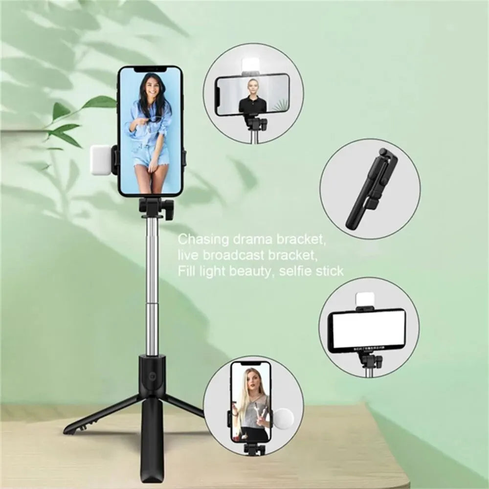 AILEHKUO Bluetooth Selfie Stick Tripod Stand