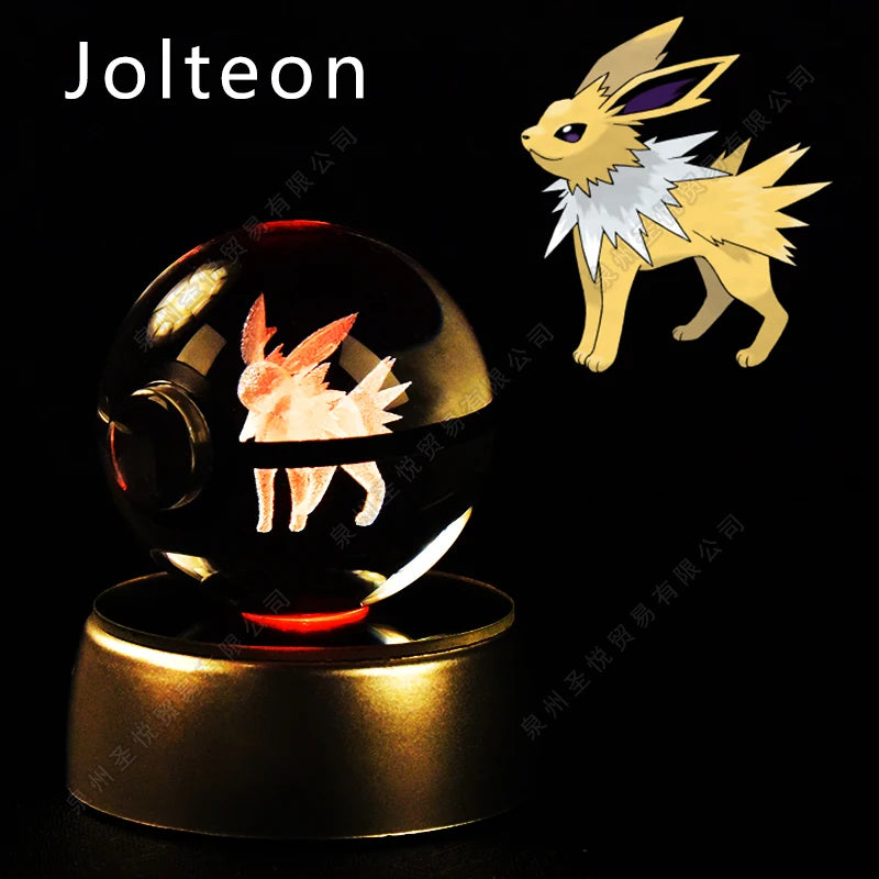 3D Pokémon Crystal Ball Lamp