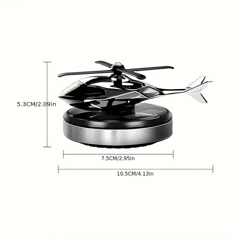 Helicopter Solar Car Air Freshener