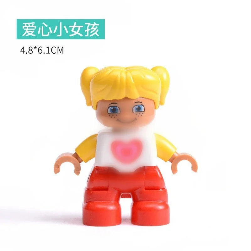 City Careers Action Figures Blocks