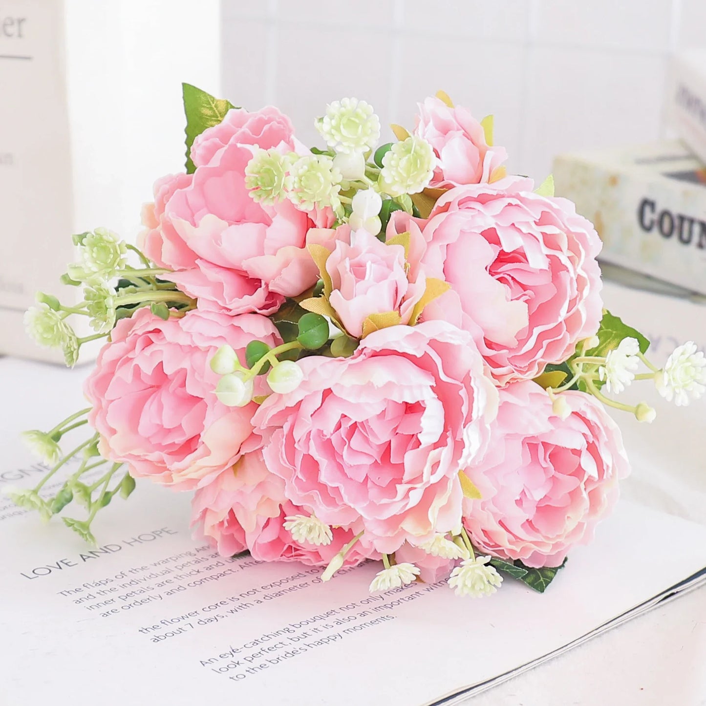 Rose Bridal Table Bouquet