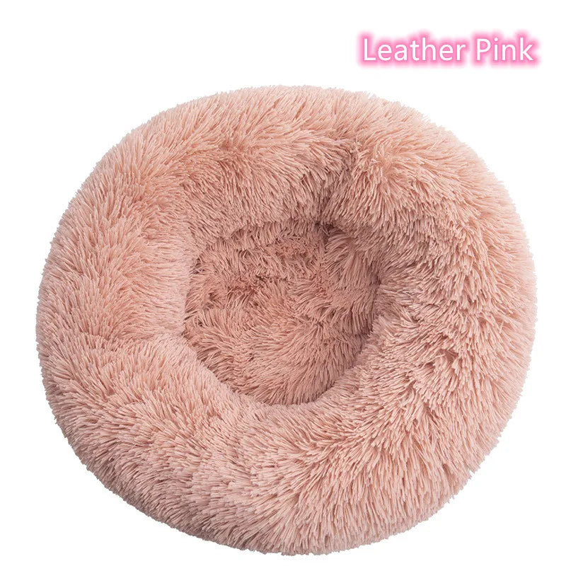 Super Soft Plush Donut Bed