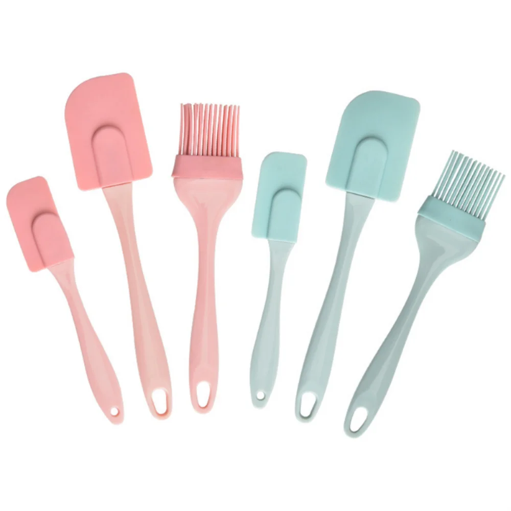 3pcs Non-Stick Silicone Spatulas