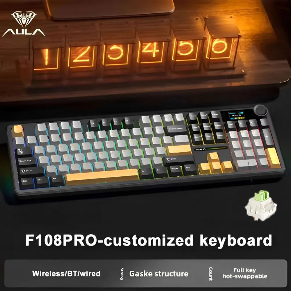 AULA F108 Pro Keyboard