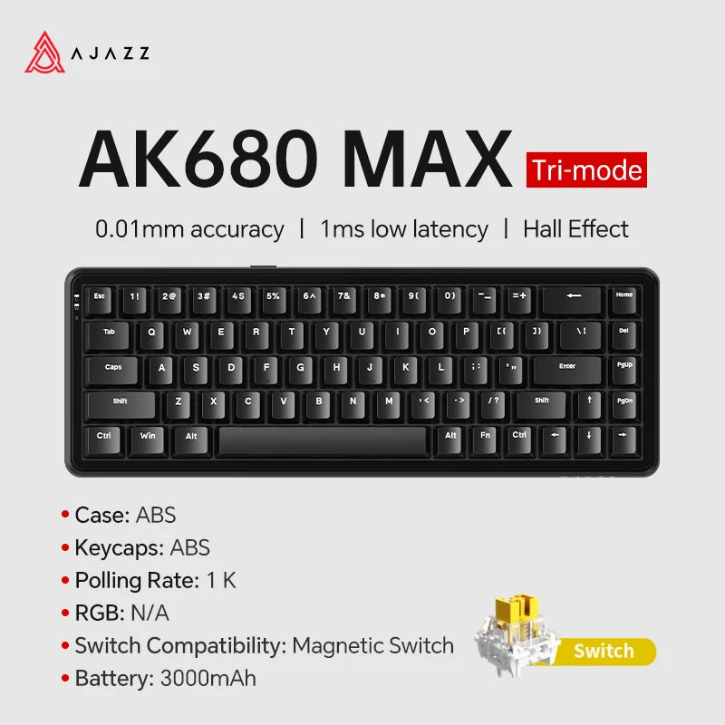 AJAZZ AK680 MAX Gaming Keyboard