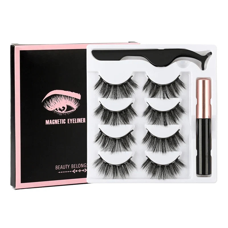 Magnetic 3D Mink Eyelashes Pair