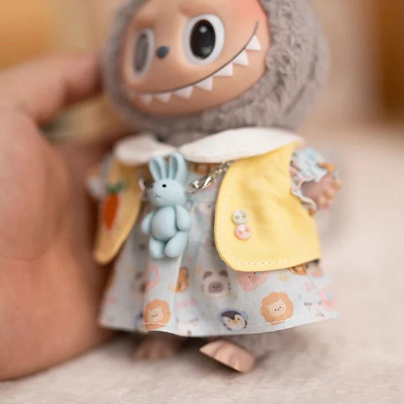 Labubu Penguin Vest Skirt Set