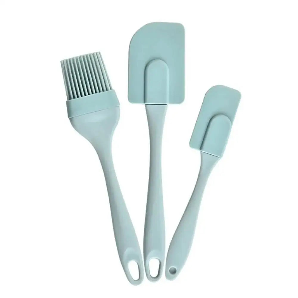 3pcs Non-Stick Silicone Spatulas