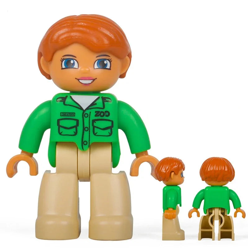 City Careers Action Figures Blocks