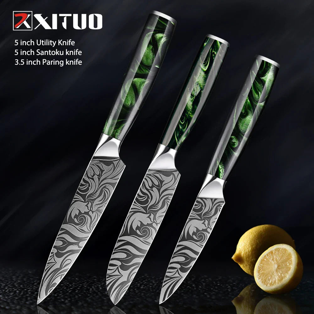XITUO Stainless Steel Knife Set