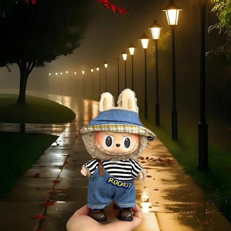 Labubu Korean Hoodie Set