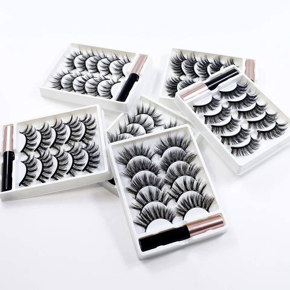 3D Magnetic Fluffy Eyelashes