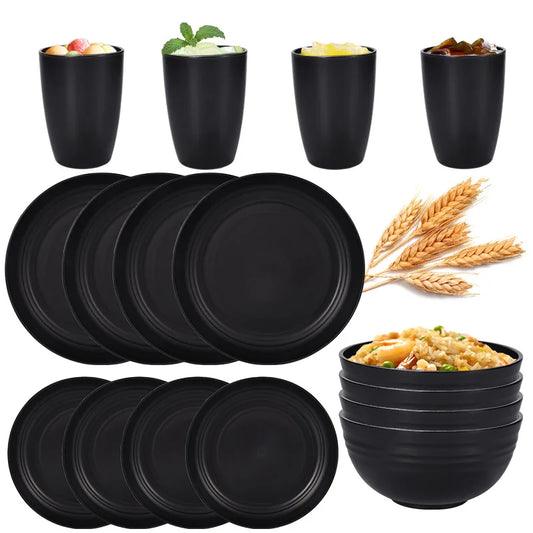 Camping Tableware Set 4/16PCS