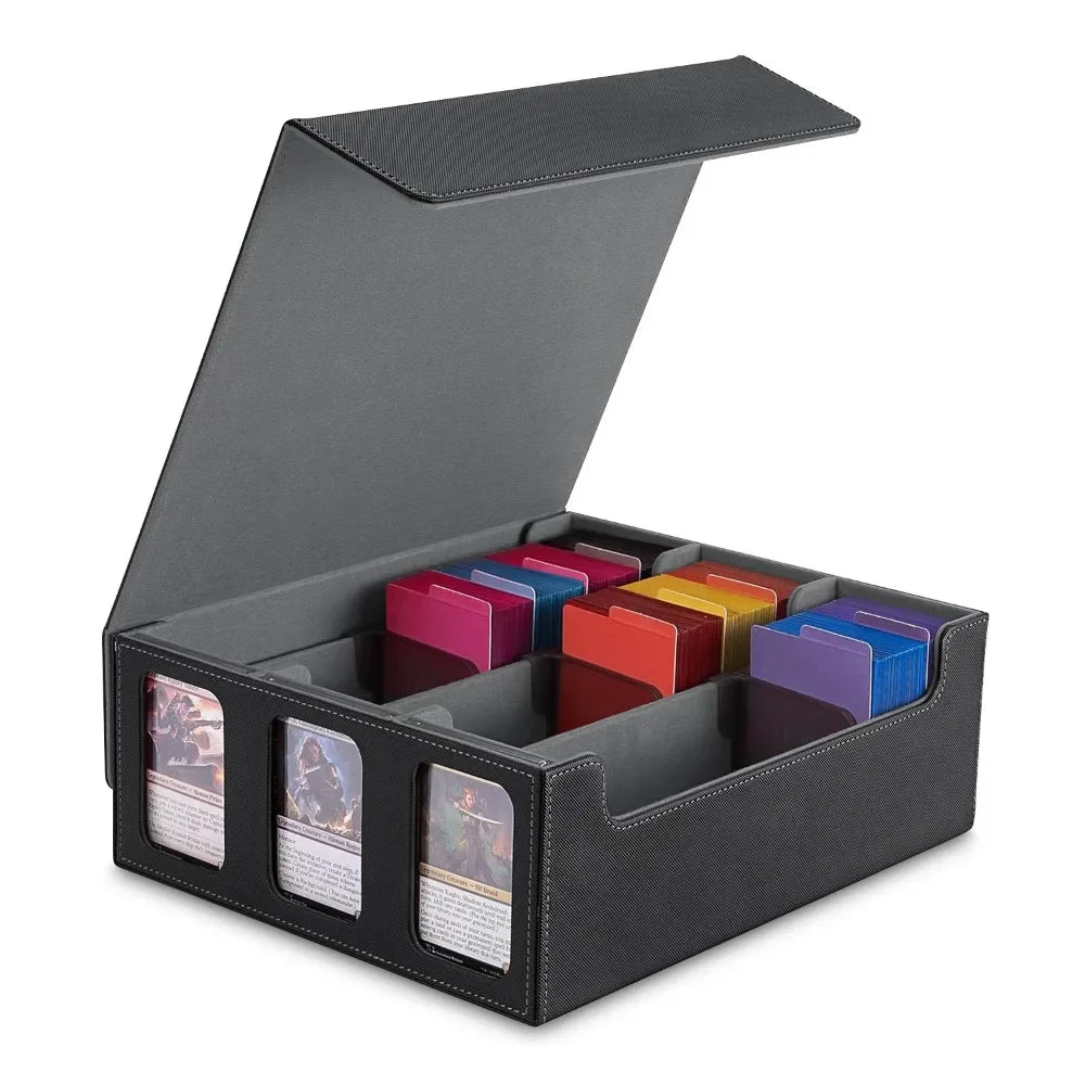 PU Leather Card Storage Box