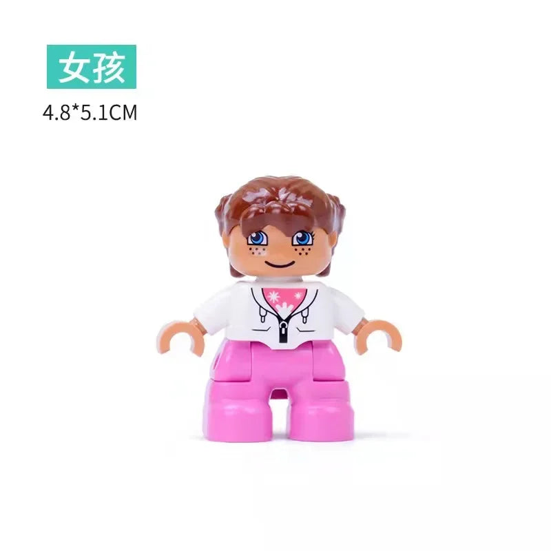 City Careers Action Figures Blocks