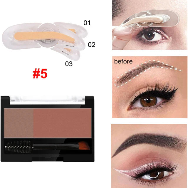 Adjustable Eyebrow Template Stamp