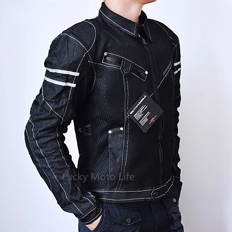 KOMINE JK006 Breathable Motorcycle Jacket