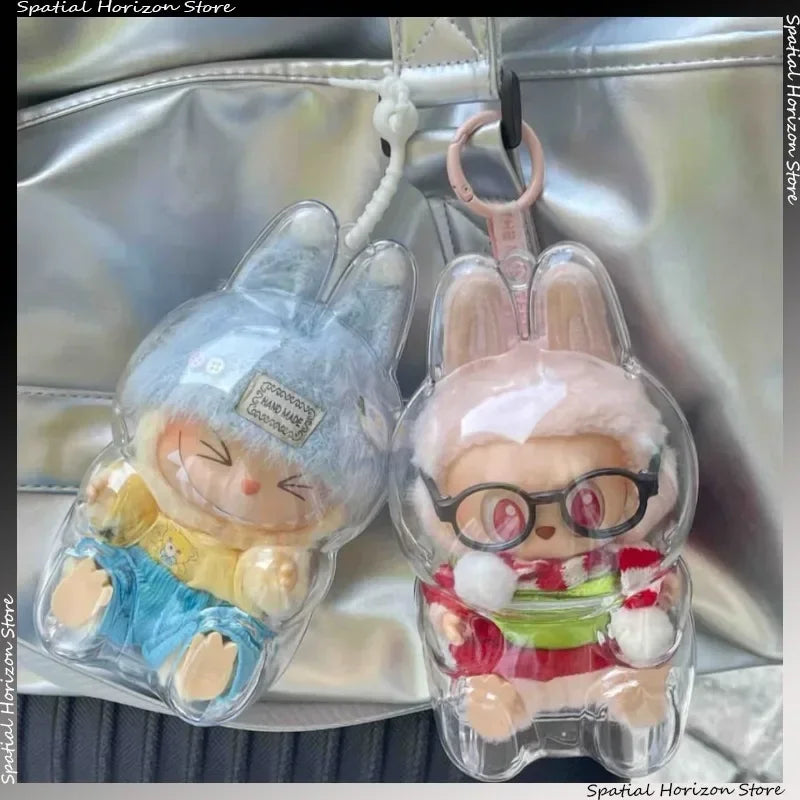Labubu Transparent Protective Doll Cover