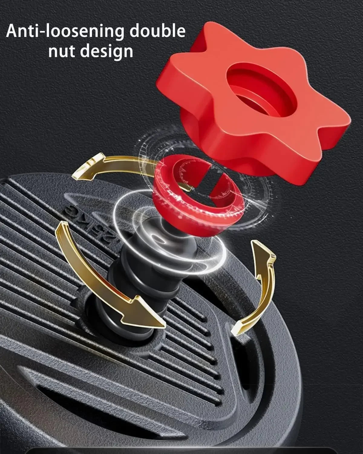 Adjustable 4-in-1 Dumbbell Set