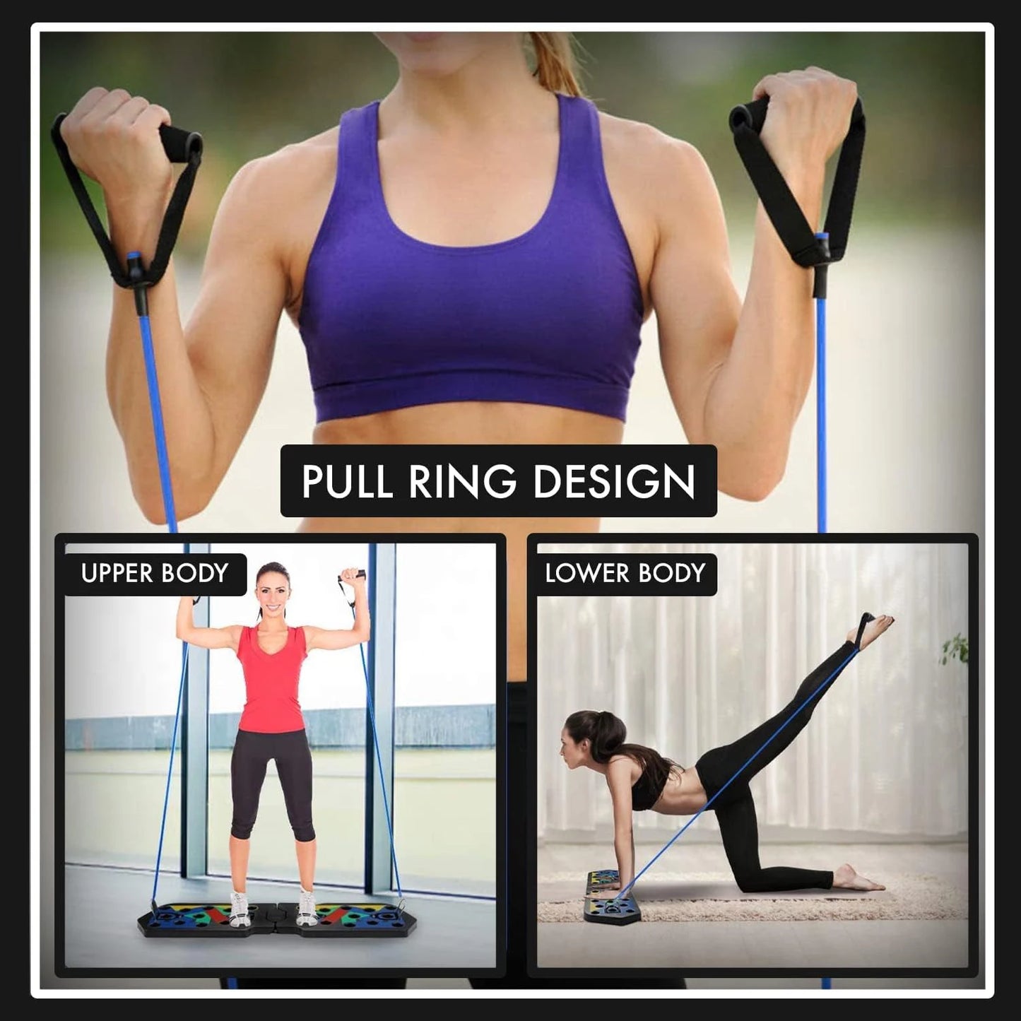 Portable Multifunctional Push-up Board