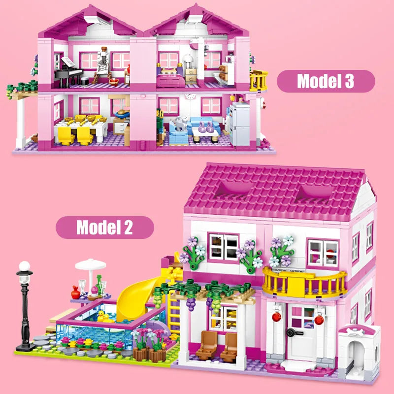 Summer Villa Building Blocks