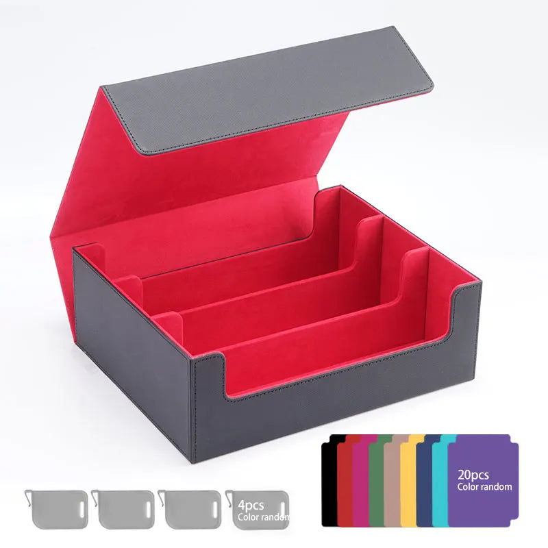 Leather Trading Card Storage Box