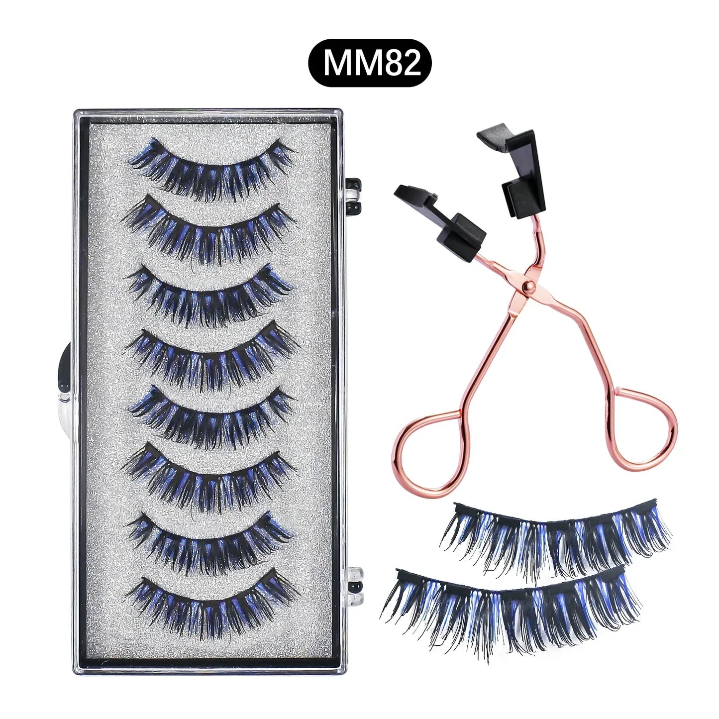 8Pcs Magnetic Eyelash Set
