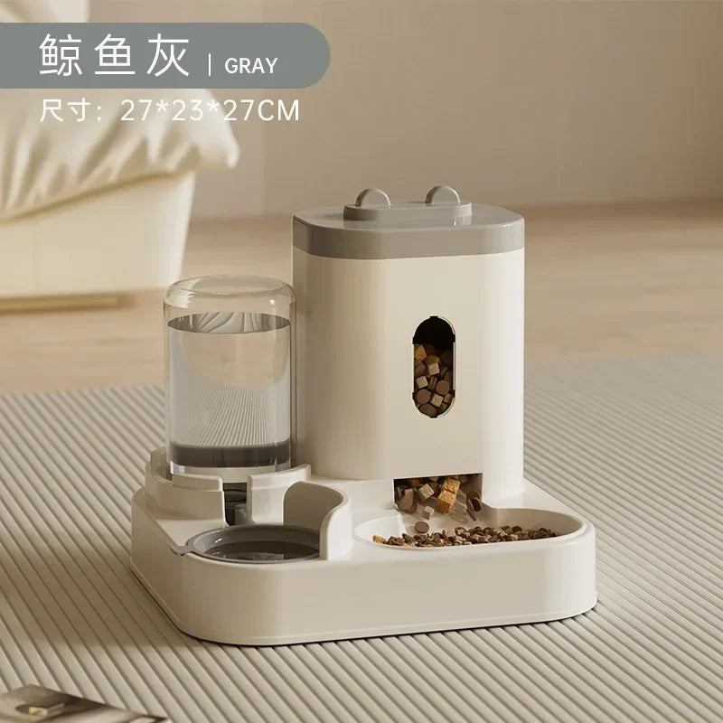 Automatic Pet Feeder with Fountain