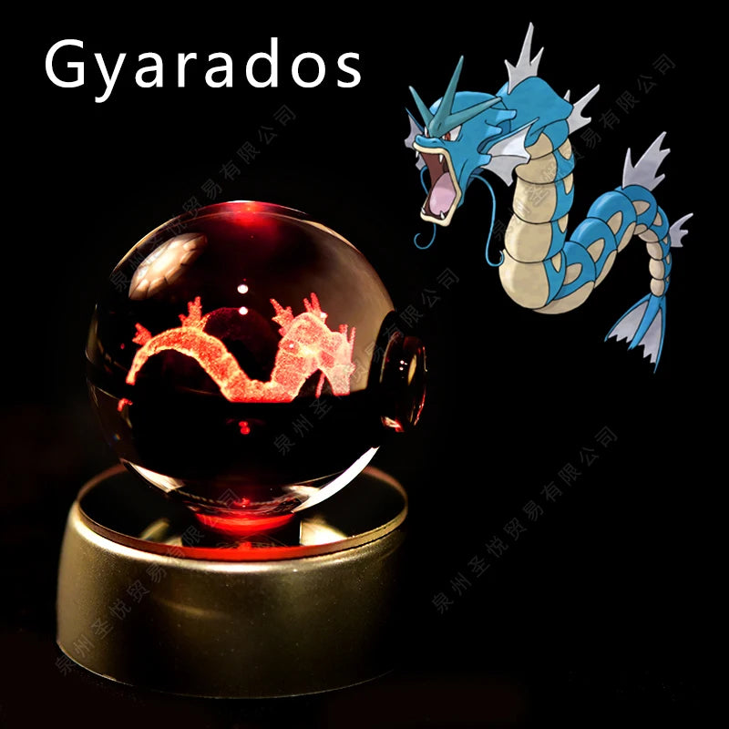 3D Pokémon Crystal Ball Lamp