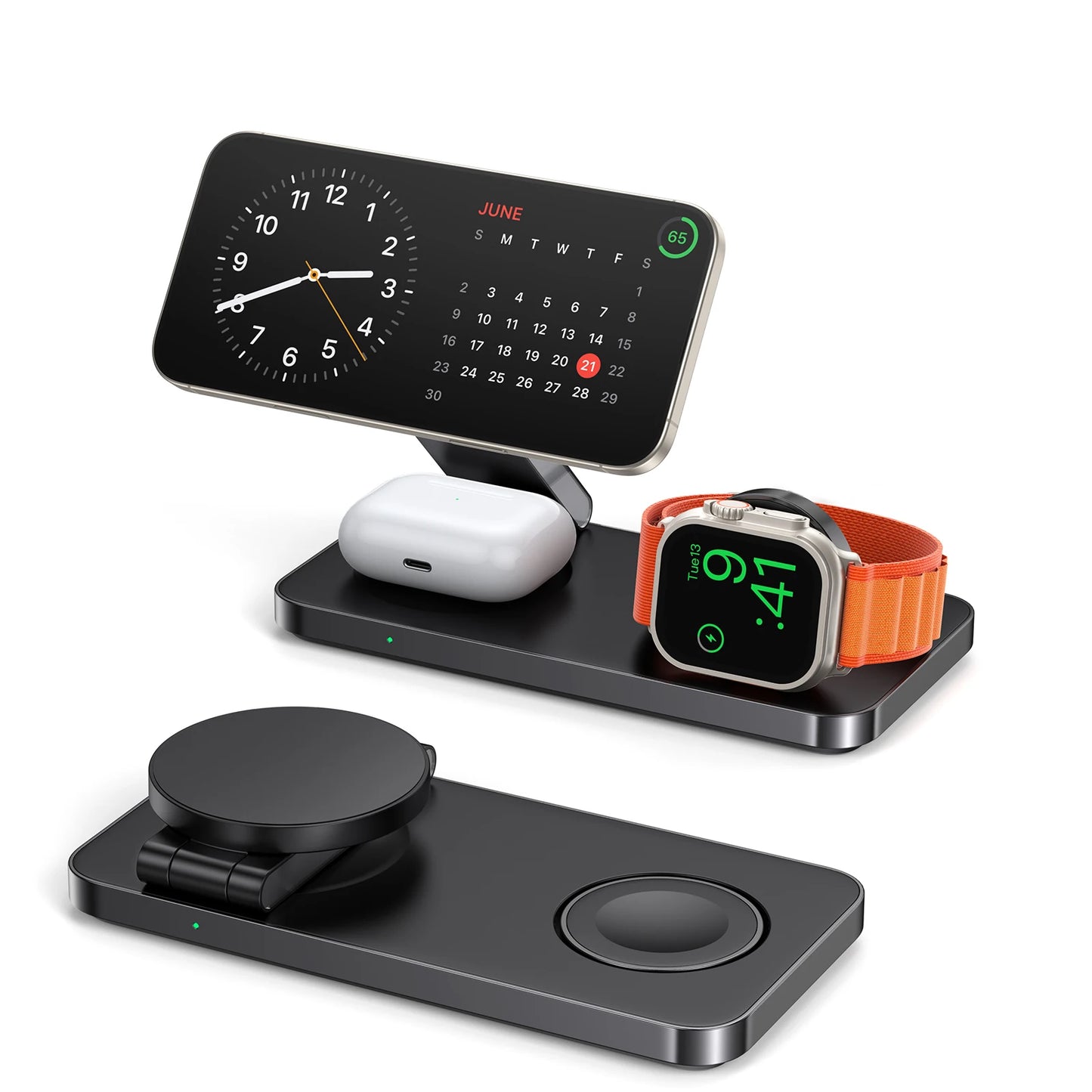 Magnetic 3-in-1 Charger Stand