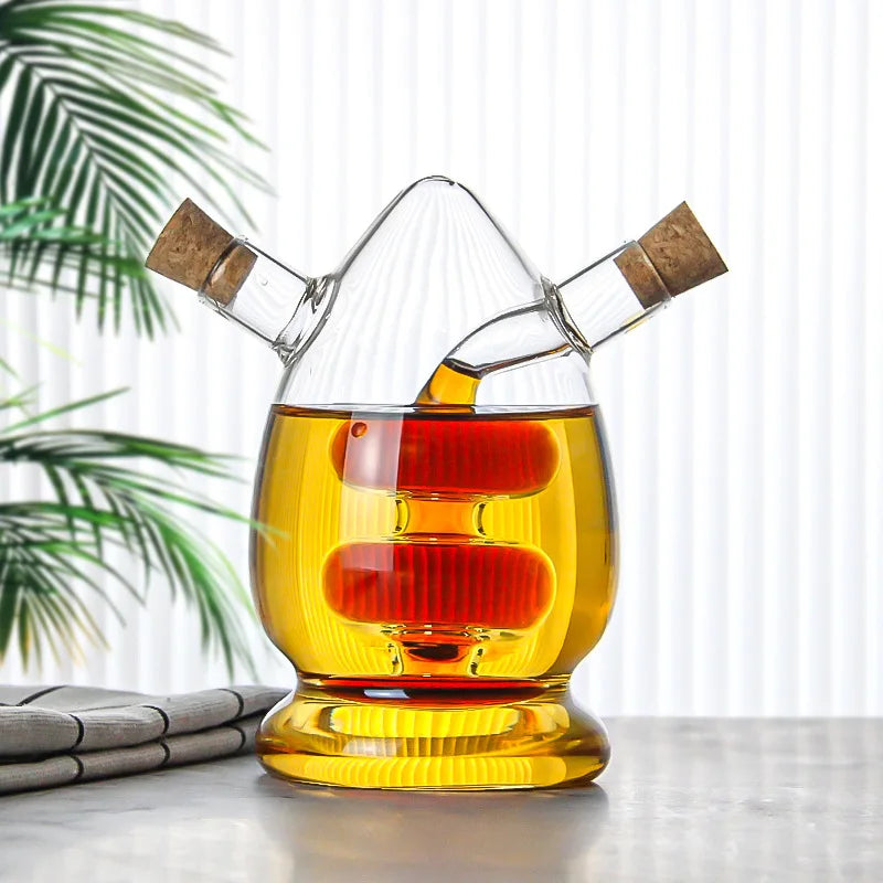 2-in-1 Glass Oil Jug