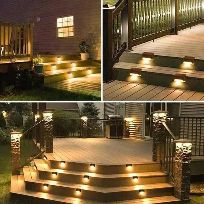 Solar LED Garden Step Lights