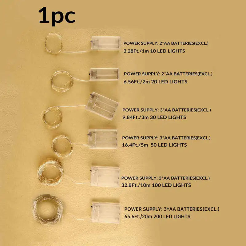 LED Fairy String Lights Decoration