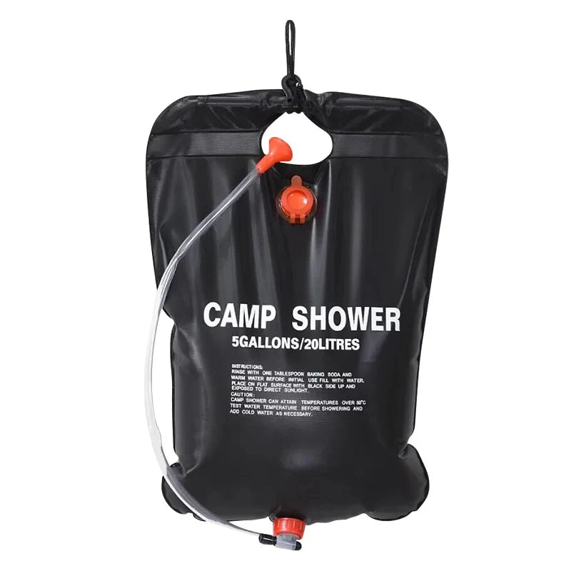 Foldable Outdoor Solar Shower Bag