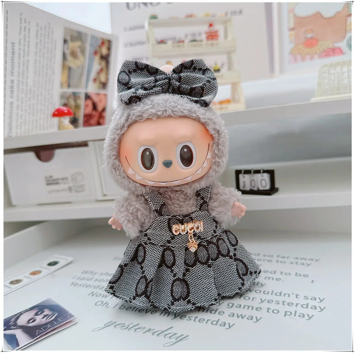 Labubu Sitting Party Outfit Set