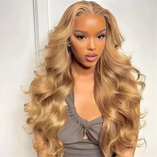 Honey Blonde Body Wave Wig