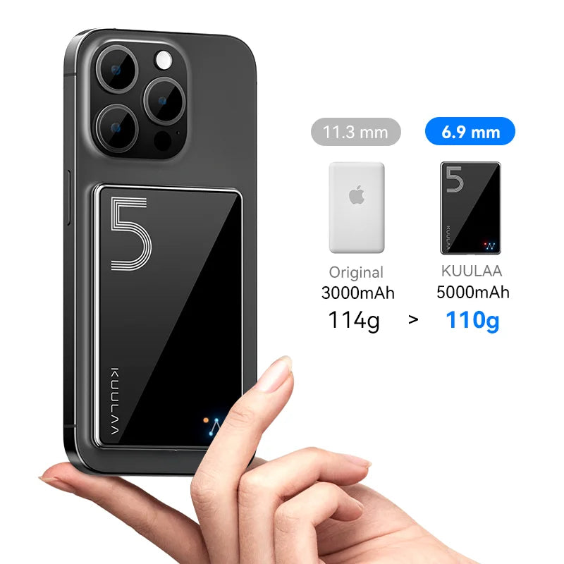 KUULAA 5000mAh MagSafe Power Bank