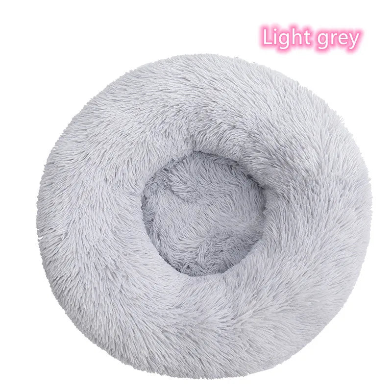 Super Soft Plush Donut Bed