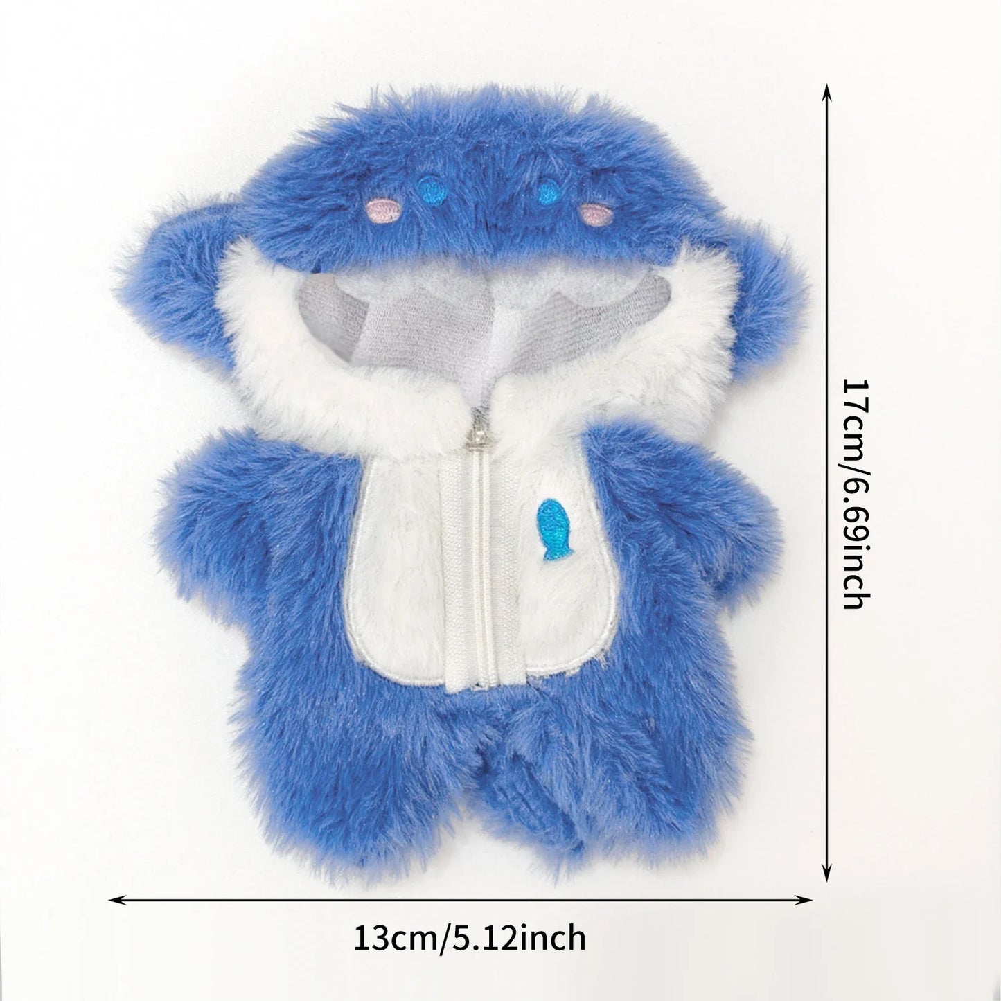 Kawaii Shark Labubu Onesie