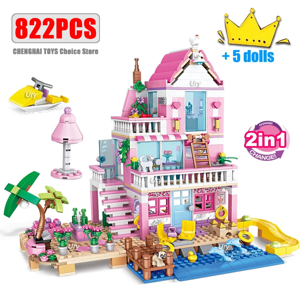 Summer Villa Building Blocks