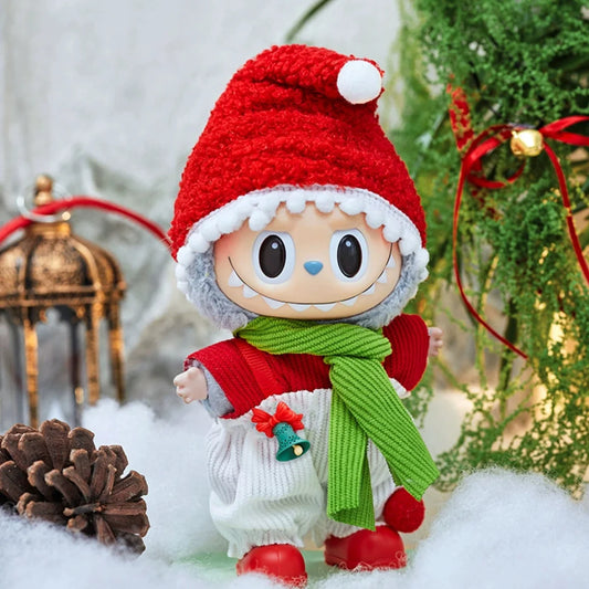 Labubu Christmas Deer Outfit Set