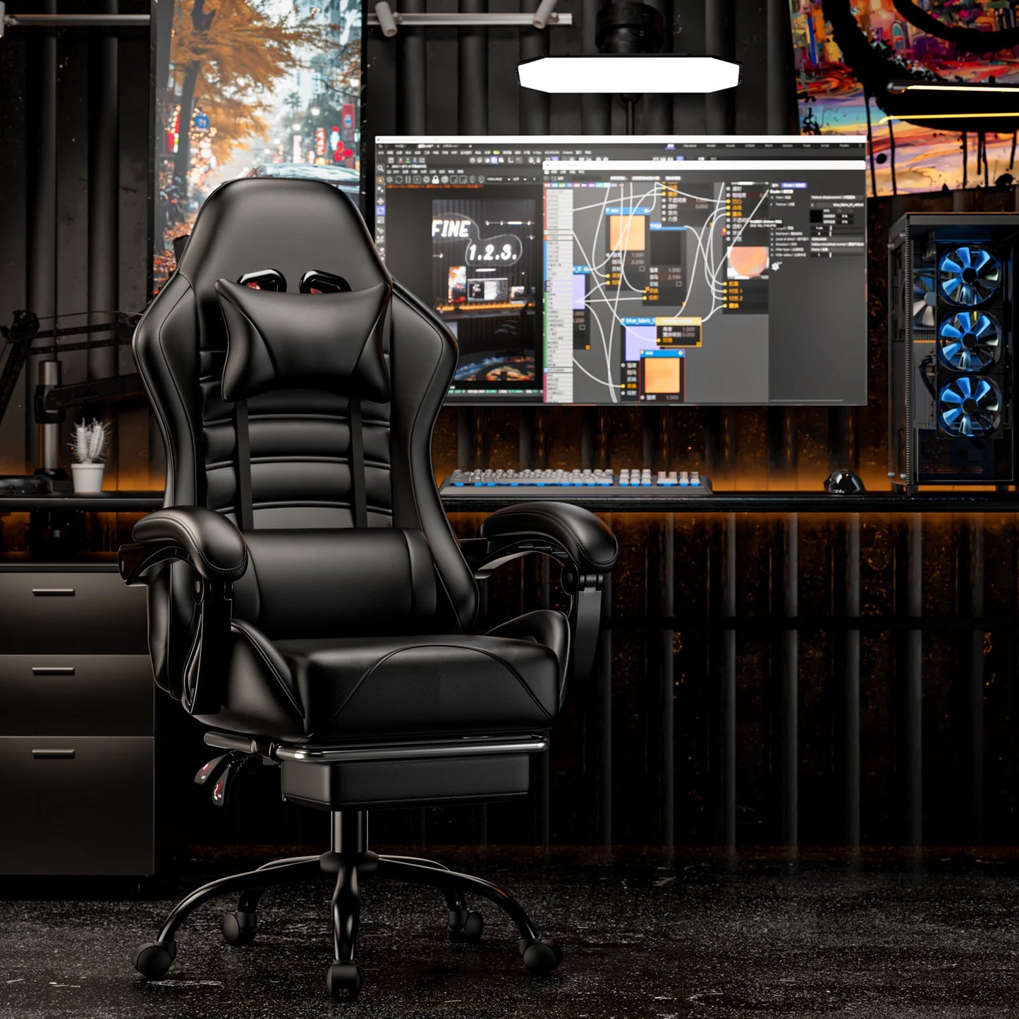 AnYu Furniture Ergonomic Racing Gaming Chair
