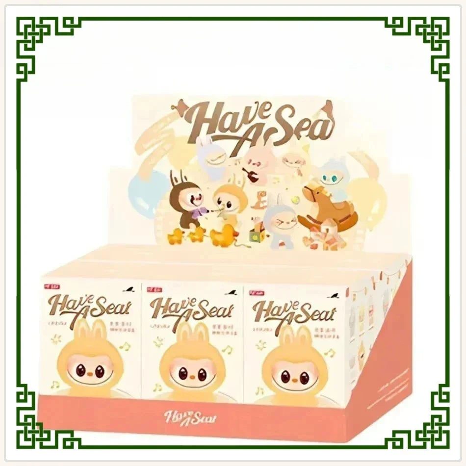 High-Quality Labubu V3 Macaron Keychain