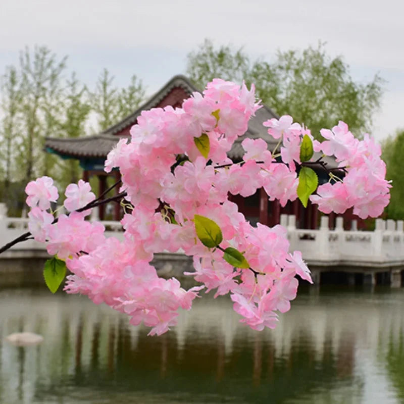 Artificial Cherry Blossom Branch