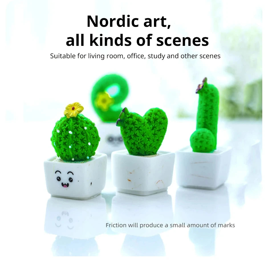 Mini Artificial Succulent Plants Set