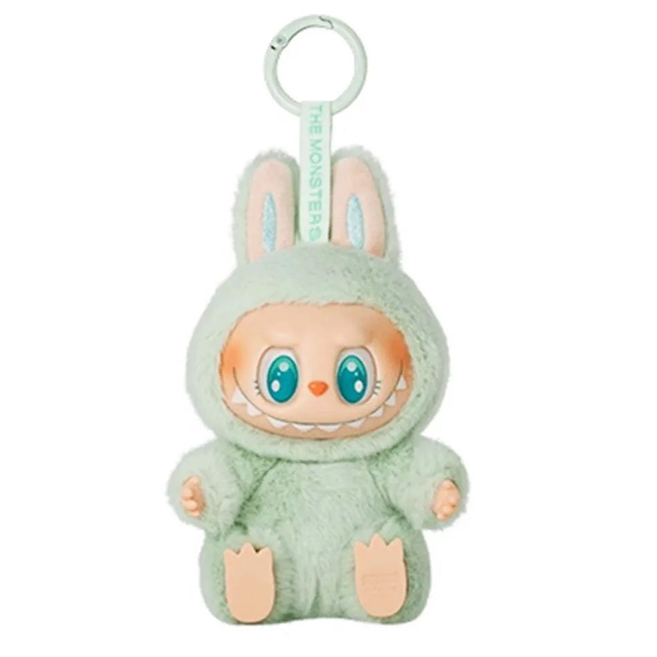 High Quality Labubu Monster Vinyl Face Keychain